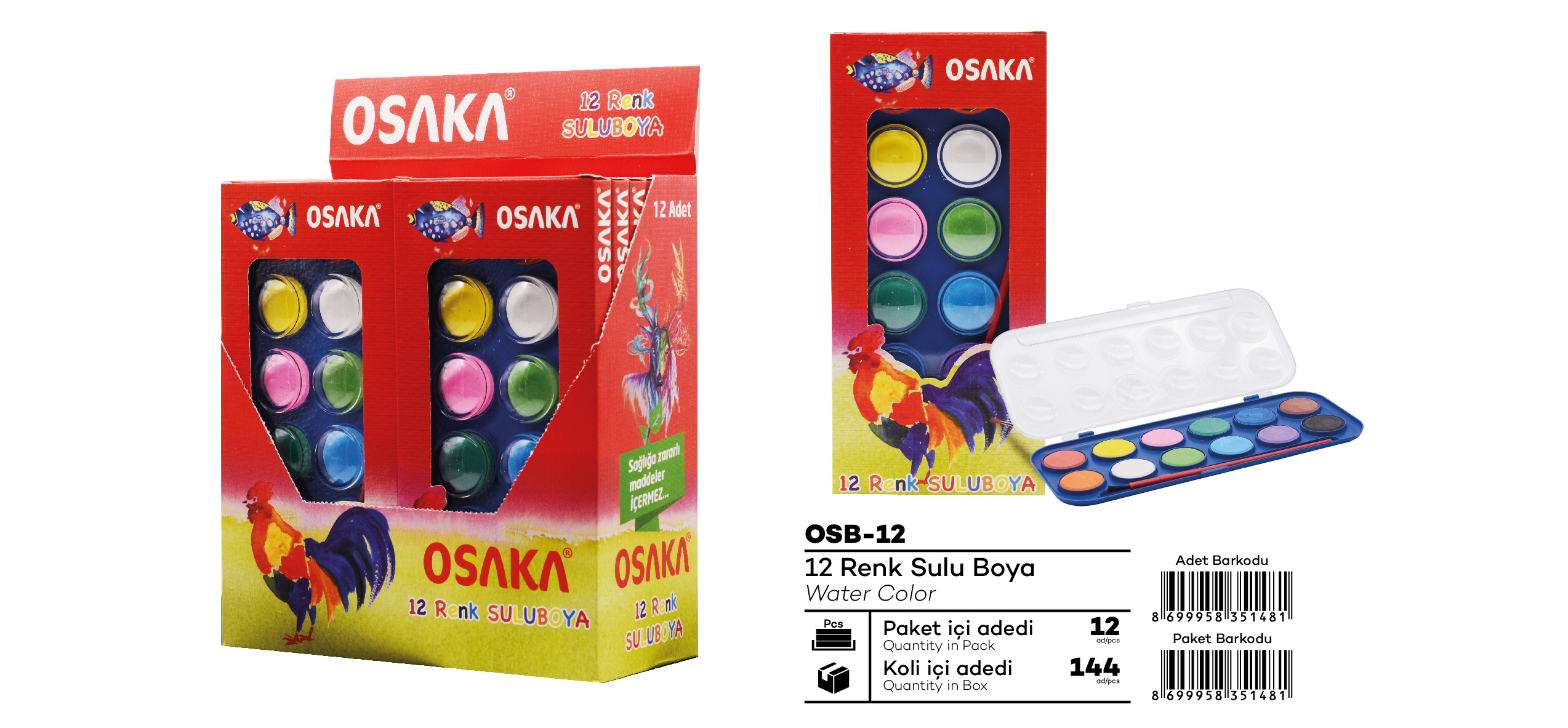 Osaka Okul Boya