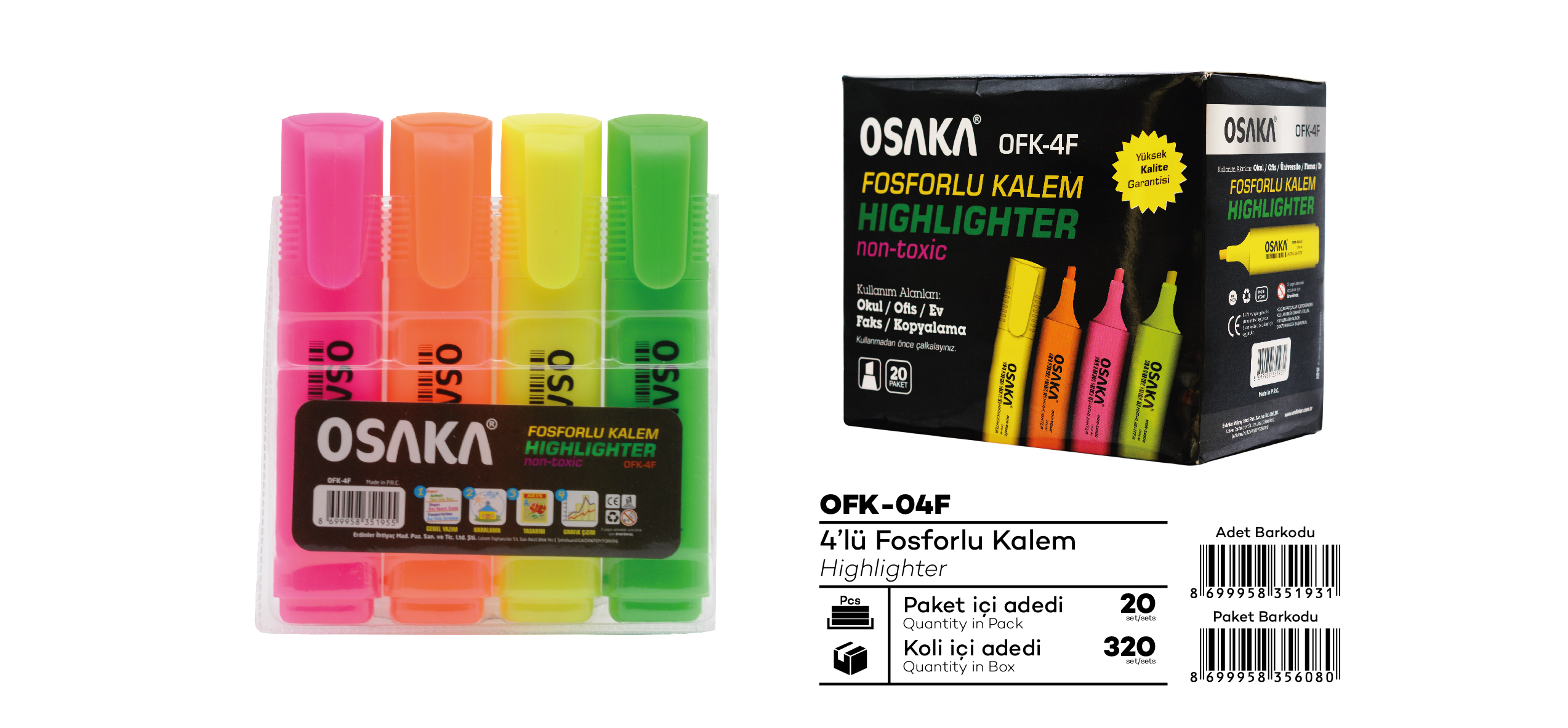 Osaka Fosforlu Kalem