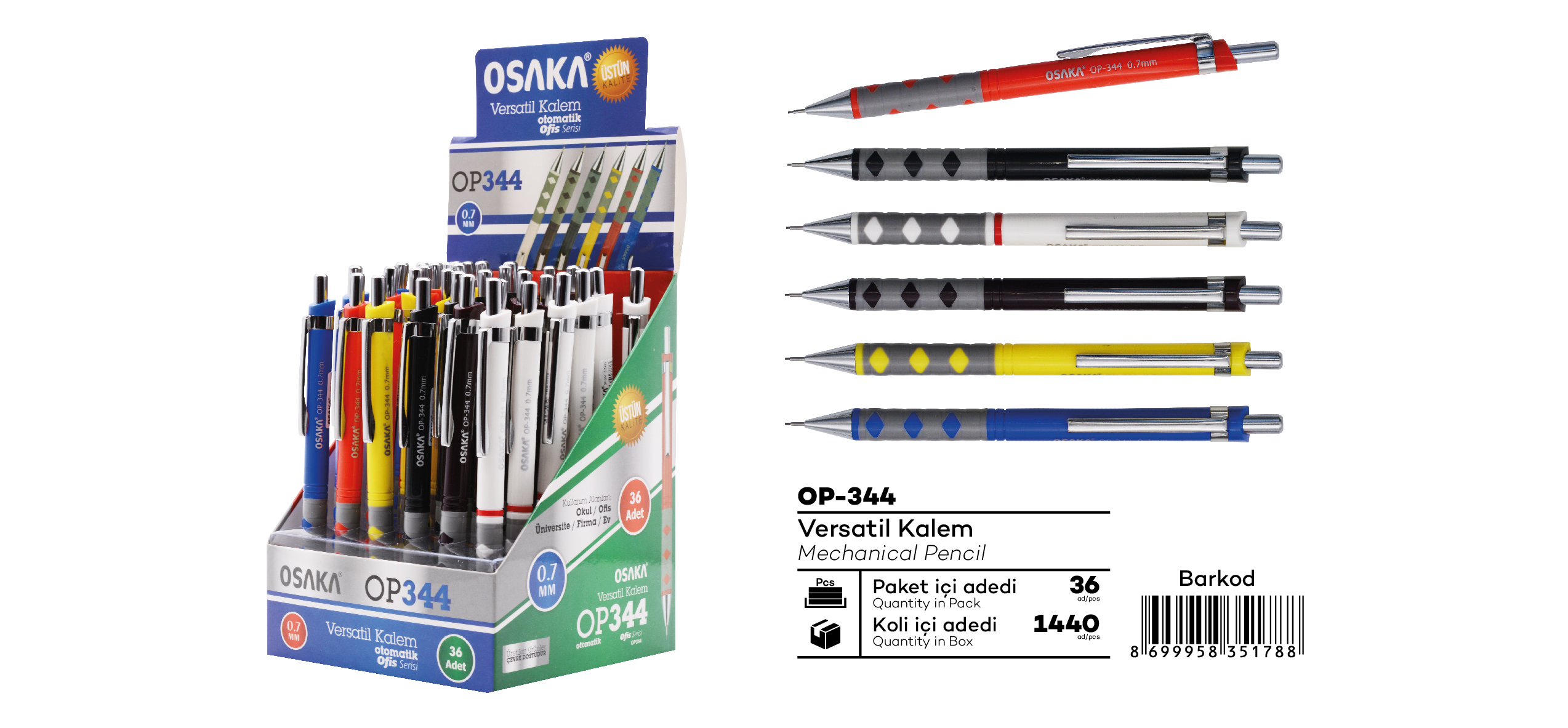 Osaka Versatil Kalem
