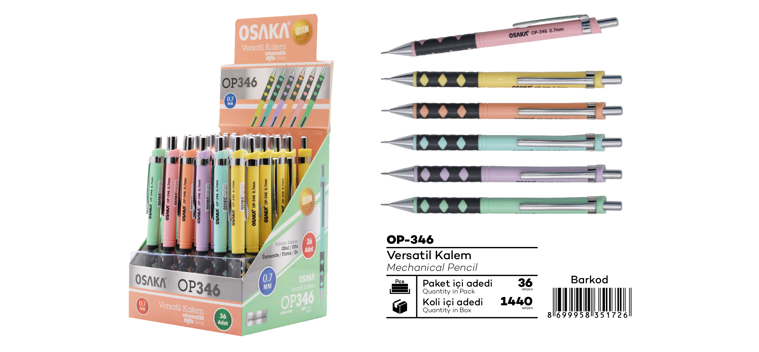 Osaka Versatil Kalem