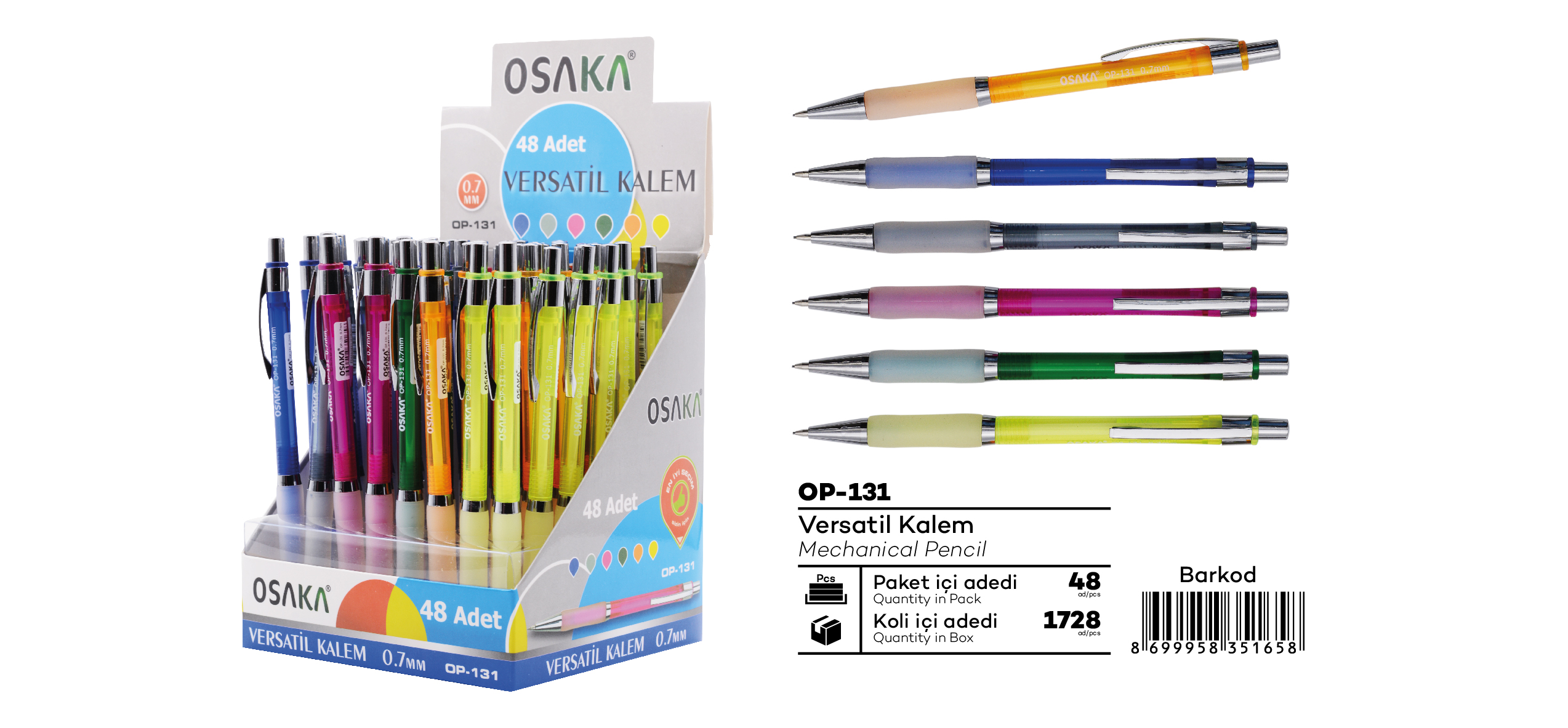 Osaka Versatil Kalem