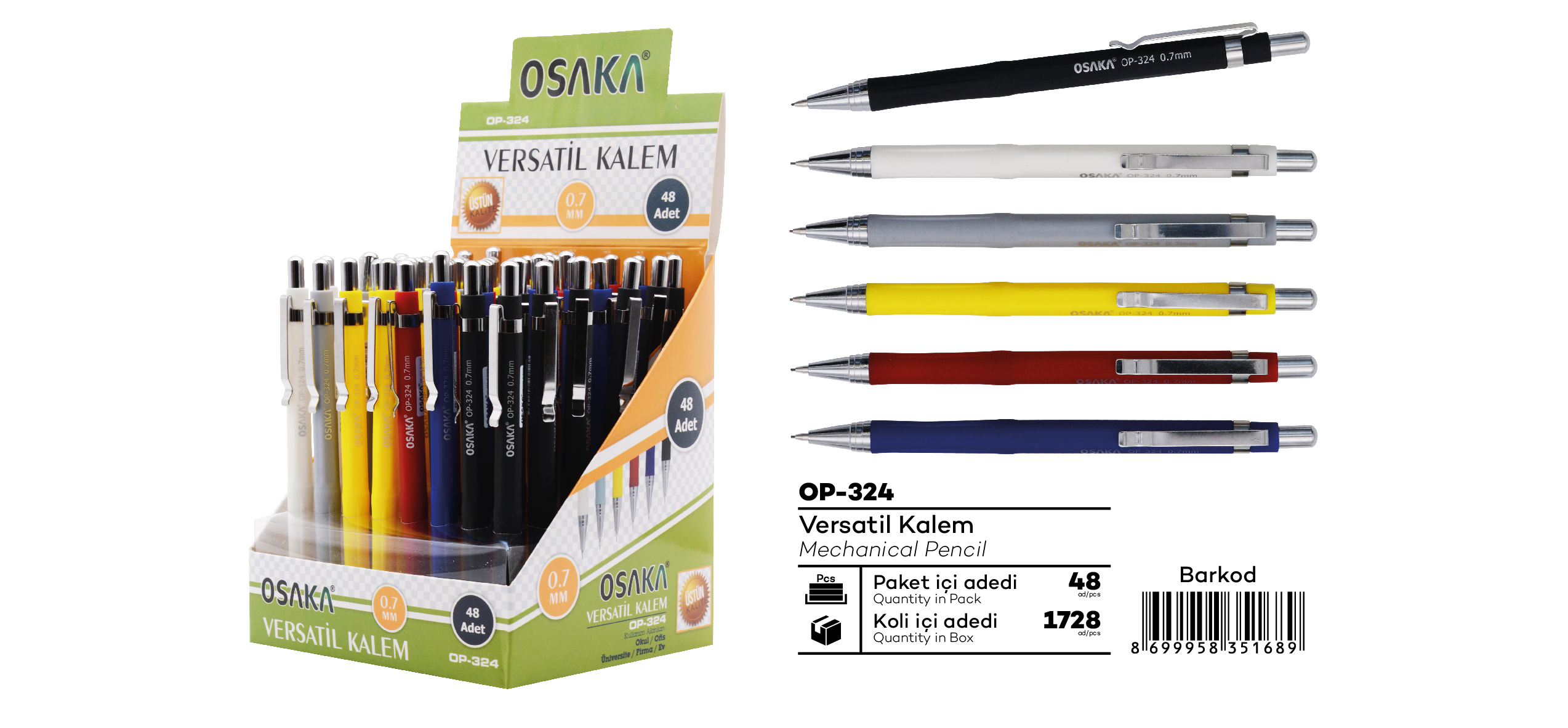 Osaka Versatil Kalem