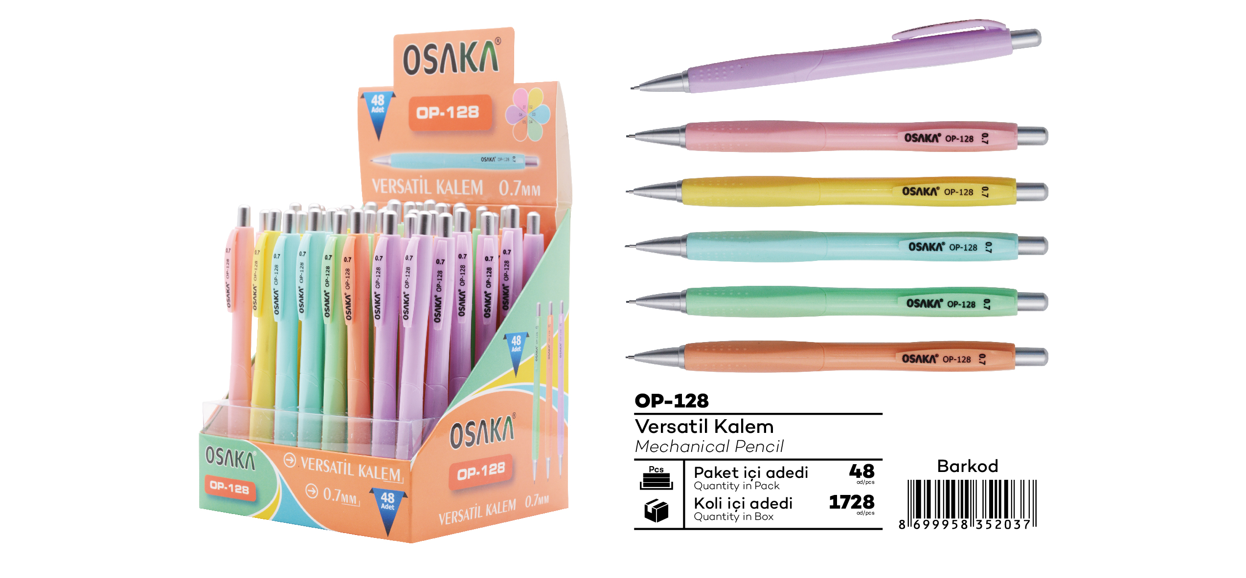 Osaka Versatil Kalem