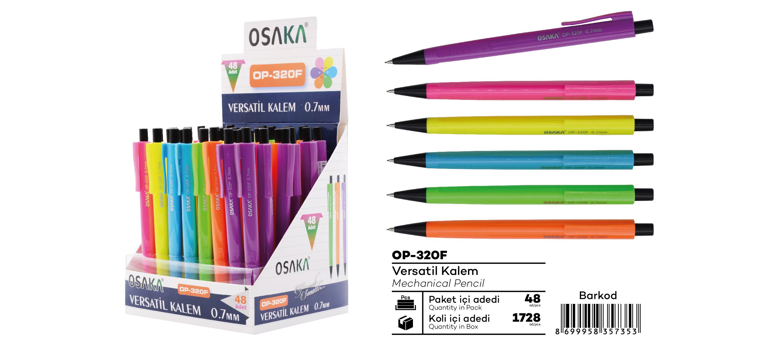 Osaka Versatil Kalem