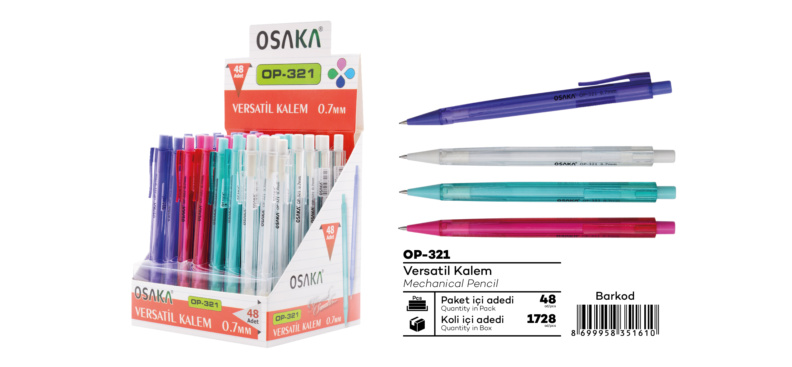 Osaka Versatil Kalem