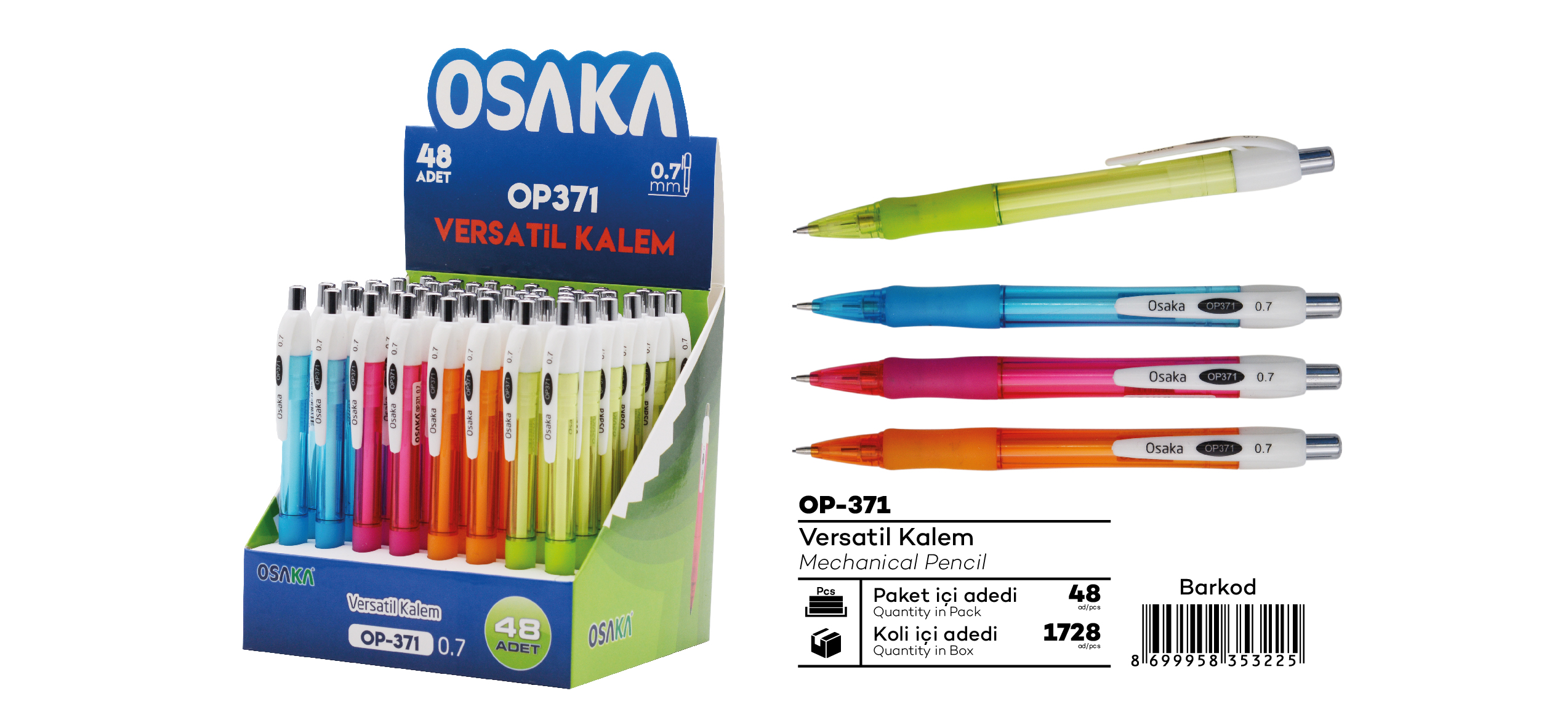 Osaka Versatil Kalem