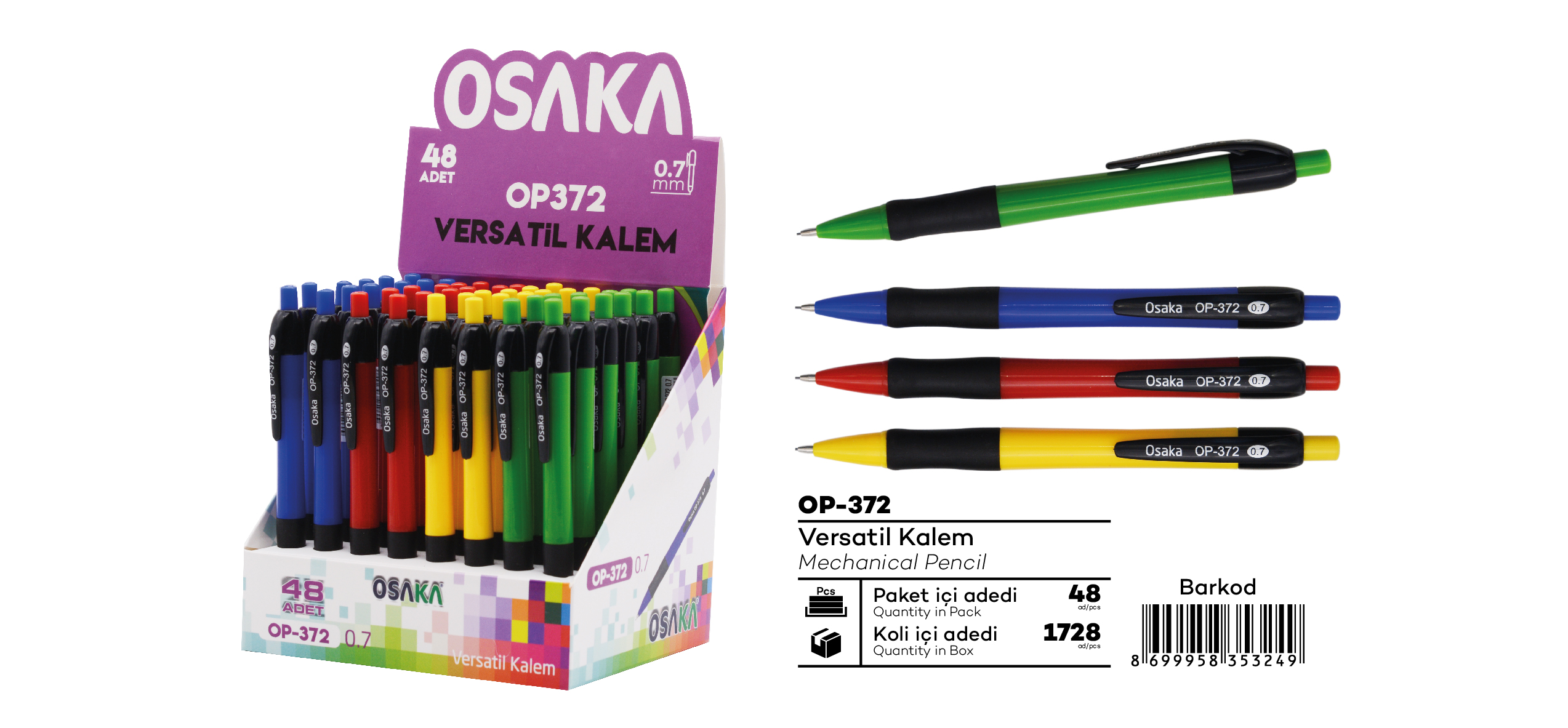 Osaka Versatil Kalem